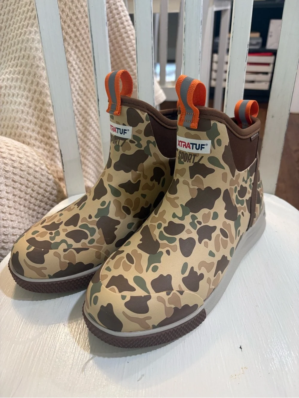 XTRATUF Sport Ankle Deck Boots Duck Camo
